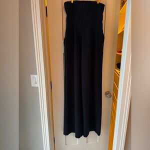 GAP Black Strapless Jumpsuit
